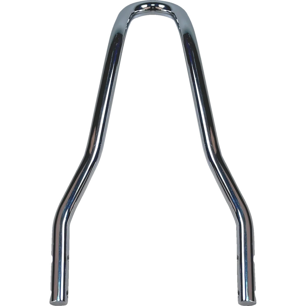 Round Sissy Bar — 13" height, 7-1/2" width, Chrome