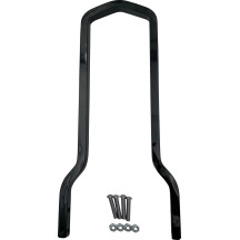Square Sissy Bar — 12-1/2" height, 7-1/2" width, Black gloss