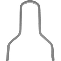 Square Sissy Bar — 11" height, Short, Chrome