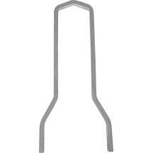 Barra Sissy Cuadrada — 38.5 cm (15.14") de alto, 20.1 cm (8.25") de ancho, Cromo