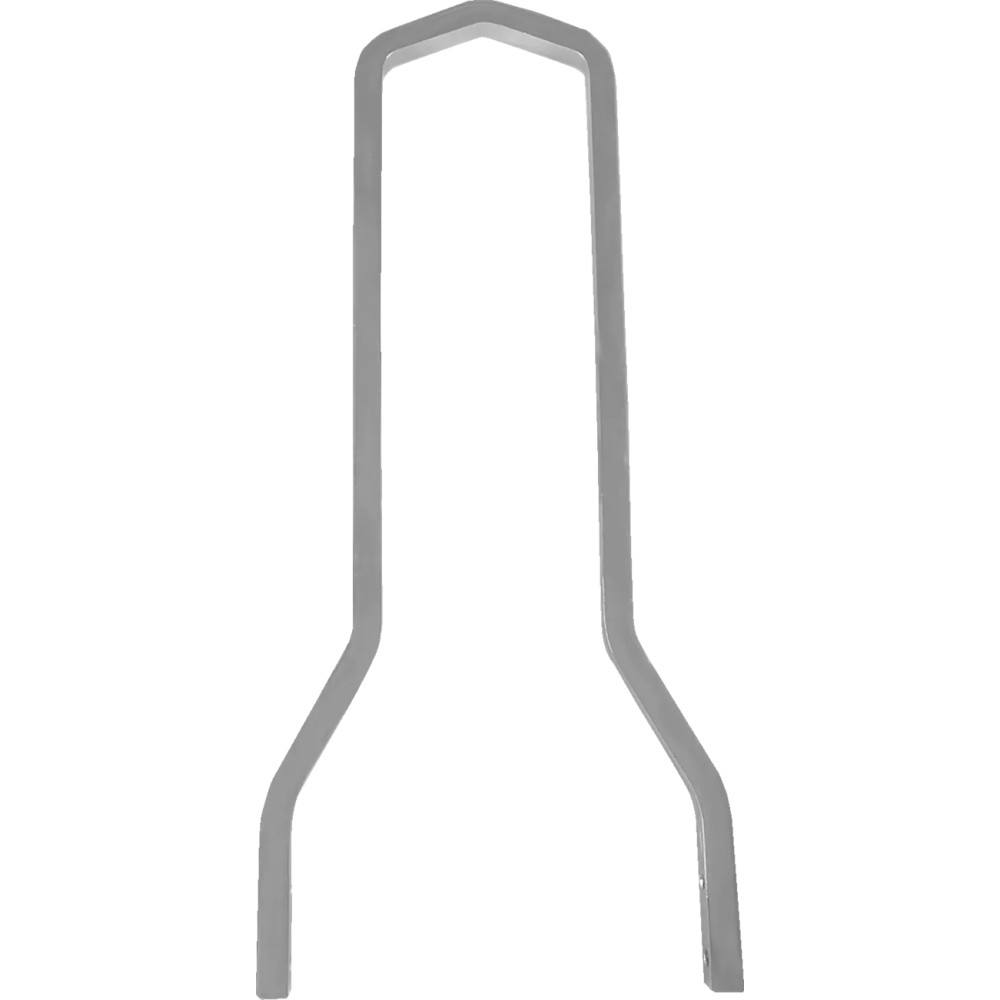 Barra Sissy Cuadrada — 38.5 cm (15.14") de alto, 20.1 cm (8.25") de ancho, Cromo