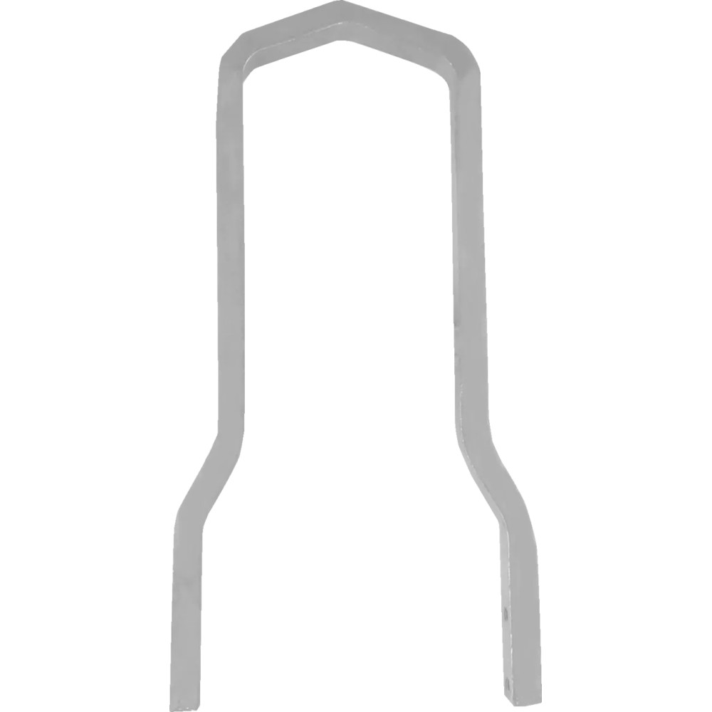 Barra Sissy cuadrada — 28.2 cm (11.10") de alto, 17 cm (6-11/16") de ancho, cromado