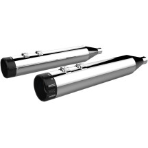 4-1/2" HP-Plus® Slip-On Mufflers — 4.5", Chrome, Pair
