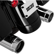 Silenciadores Torquer 450 Slip-On — 4-1/2" de diámetro, Cromado