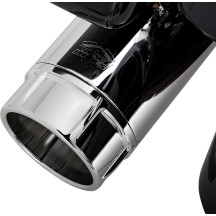 Silenciadores Torquer 450 Slip-On — 4-1/2" de diámetro, Cromado