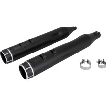 Silenciadores Slip-On Torquer 450 — 4-1/2" diámetro, acabado mecanizado