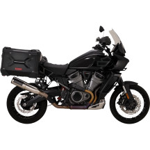 Silenciador Slip-On Adventure Hi-Output 450 — 4-1/2" de diámetro, Revolution Max 1250, plateado