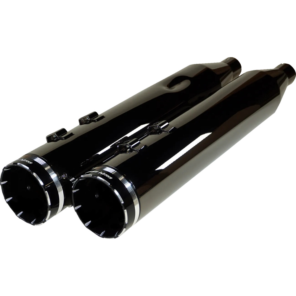 Silenciadores Slip-On HP-Plus® de 4-1/2" — 4-1/2" calibre 16, Eclipse negro