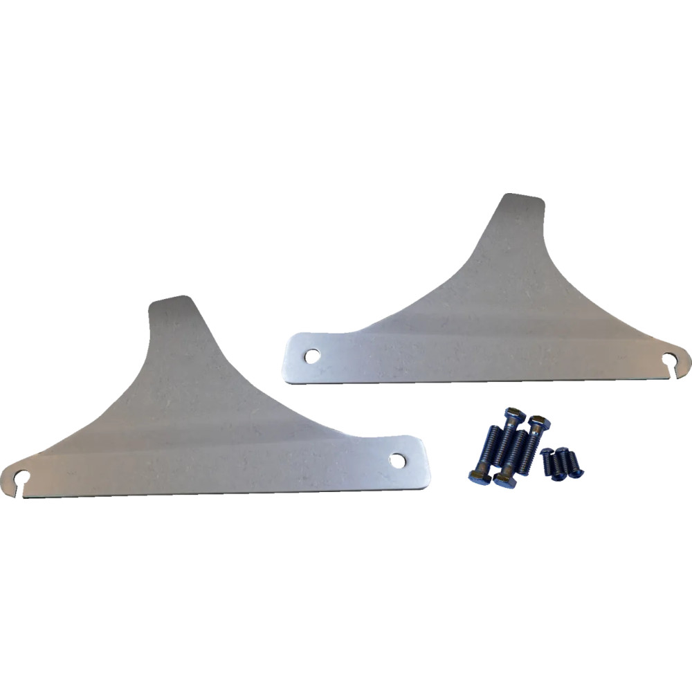 Placas laterales para Sissy Bar — Cromo, X08-0006C