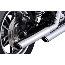 Silenciadores Twin Slash Slip-On de 3"