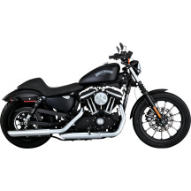 Silenciadores Slip-On Twin Slash de 3" — 3" (76,2 mm) diámetro exterior, par