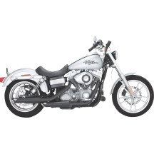 Silenciadores Slip-On Twin Slash de 3" — 3" (76.2 mm), negro
