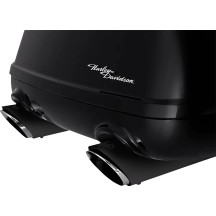 Silenciadores Twin Slash Slip-On — diámetro exterior 4" (10 cm), Slip-On, par, negro mate