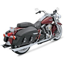 Tuberías de escape True Dual Crossover — Cromo, sistema 2-into-2