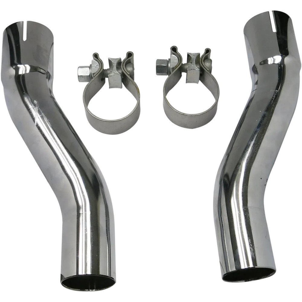Kit adaptador de silenciador — Cromo, compatible con H-D FL Trike 09-16