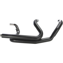 Tuberías duales Dual Bung PowerPort — sistema 2-into-2, Negro