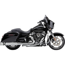 Pro Chamber Headpipes — Fits Milwaukee Eight, 2-Into-2 system, Chrome