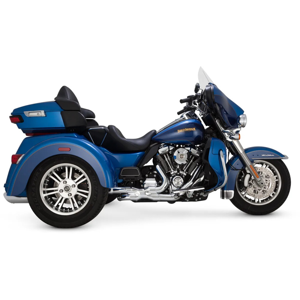 Kit adaptador para triciclo — Power Dual, Cromo, Par