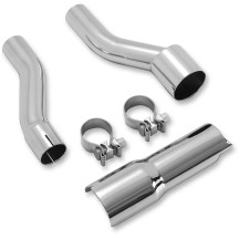 Kit adaptador para triciclo — Power Dual, Cromo, Par