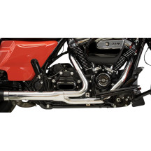 Hideaway Header — 2-Into-2 System, Nickel Chrome