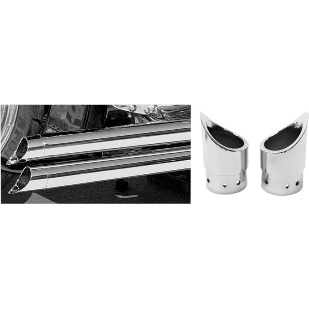 Punta de escape Family Jewel — 57.2 mm (2-1/4"), Cromado
