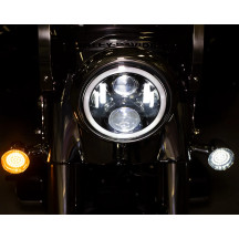 7" Halo Headlamp with Touring Adapter