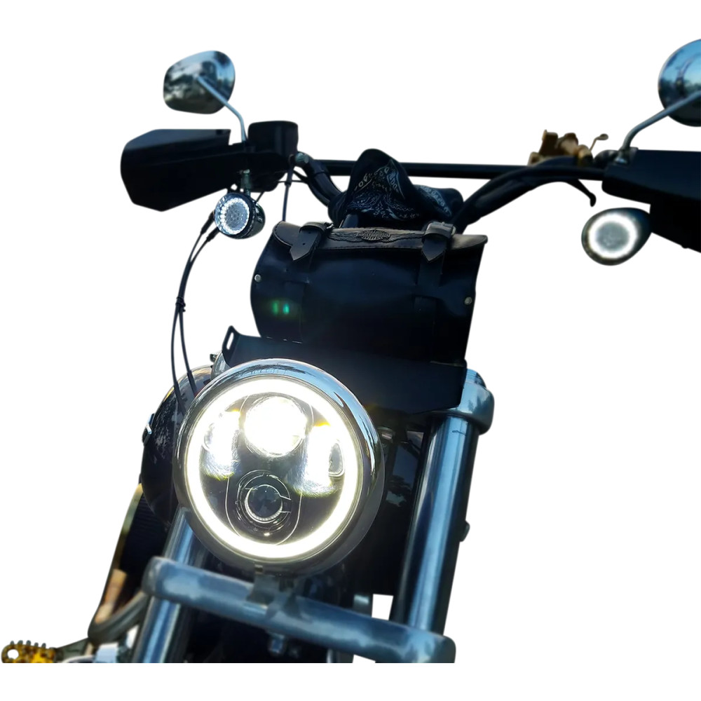 Faro Halo LED 5-3/4" — 146 mm (5-3/4"), cromo