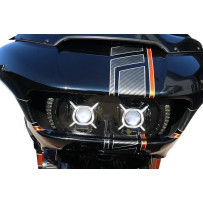 Faro Crossfire — Harley-Davidson, Negro