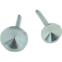 Replacement Stainless Steel Valves for S&S Heads — Intake 2.000", Exhaust 1.605", 89cc/91cc