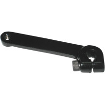 Transmission Shifter Rod Lever — Fits Big Twin 5- or 6-speed transmissions, black gloss