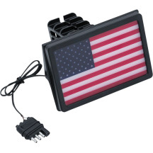 Freedom Flag LED Receiver Hitch Cover