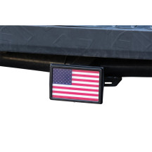 Freedom Flag LED Receiver Hitch Cover