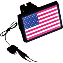 Freedom Flag LED Receiver Hitch Cover