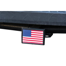 Freedom Flag LED Receiver Hitch Cover