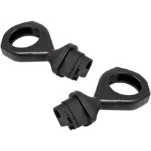 Turn Signal Relocation Kit — Black, Pair