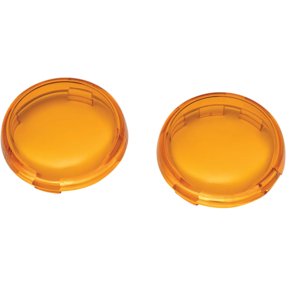 Lentes de repuesto estilo bala para intermitentes — Harley-Davidson®, ámbar, par