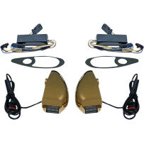 ProBEAM Road Glide Intermitentes — compatible con Harley-Davidson, acabado dorado