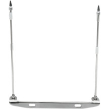License Plate Mounted Double Flag Holder