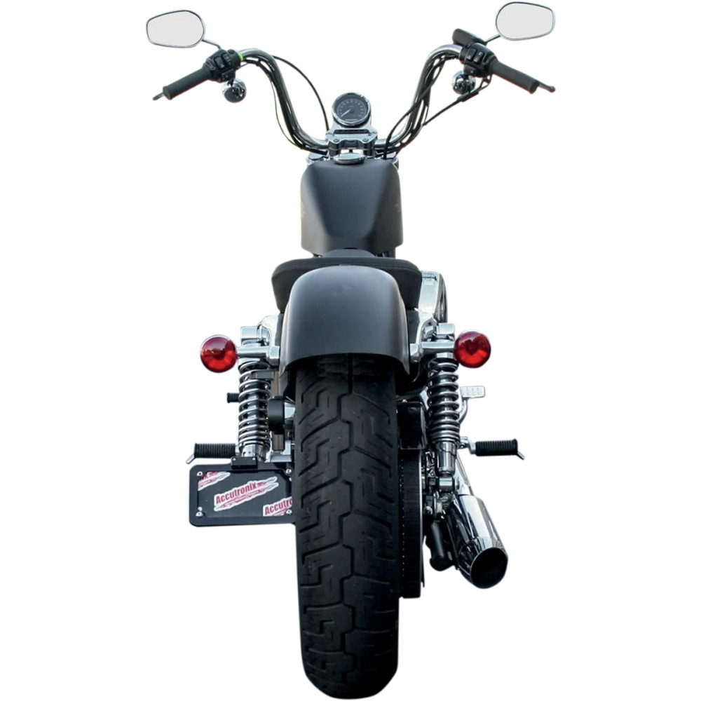 Side Mount License Plate with LED Tag Light Side Mount License Plate with LED Tag Light