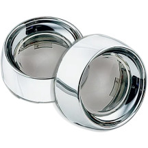 Deep-Dish Bezels with Lens for Bullet Turn Signals
