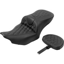 Roadsofa™ Lattice Stitch Seat — 77.5 cm overall, driver 40.5×35.5 cm, Black