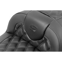 Roadsofa™ Lattice Stitch Seat — 77.5 cm overall, driver 40.5×35.5 cm, Black