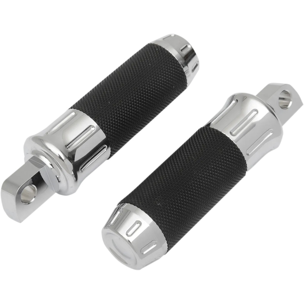 Custom Footpegs — male mount, black