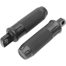 Custom Footpegs — Male mount, Black, Passenger