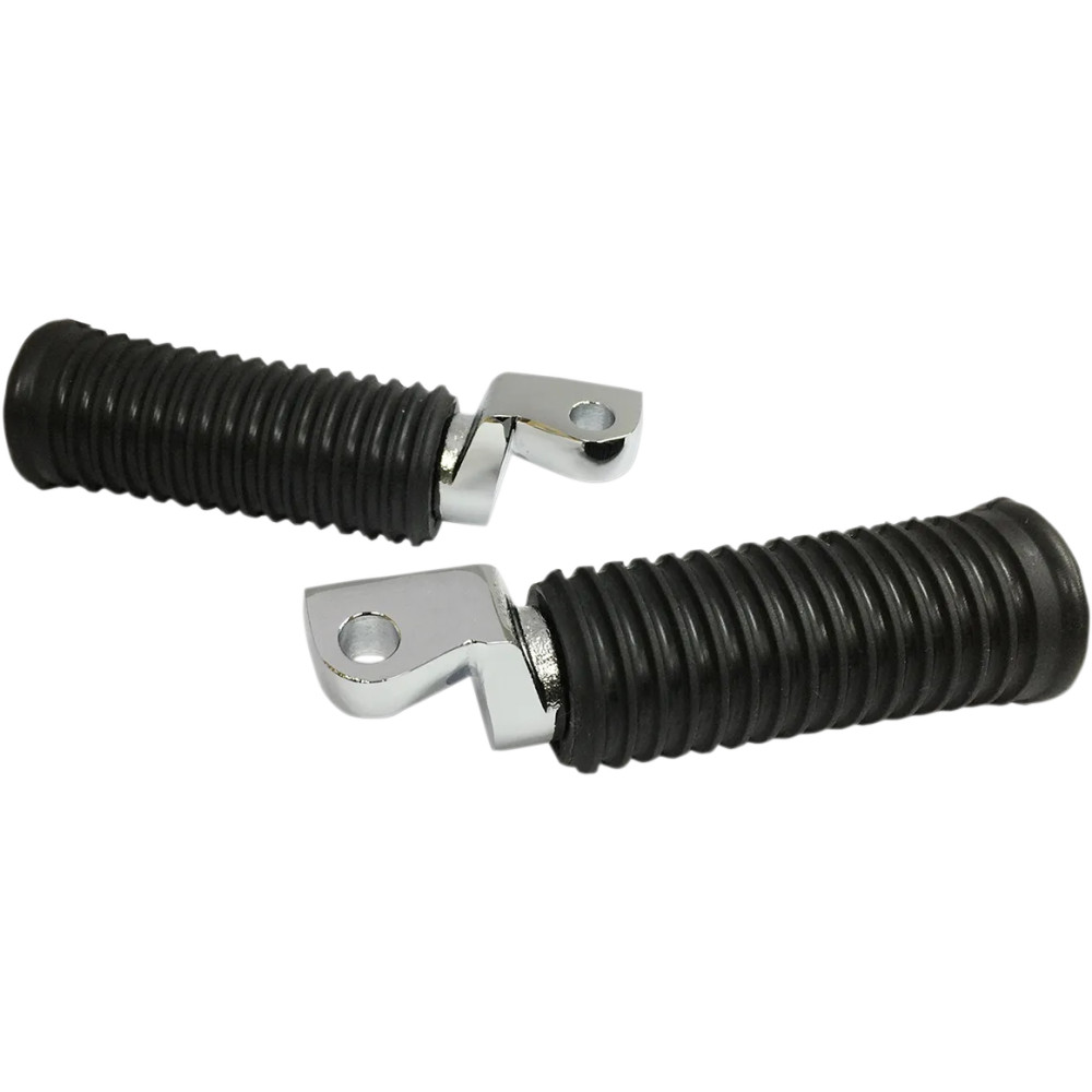 Footpegs — Folding, Standard, Pair, Chrome Footpegs — Folding, Standard, Pair, Chrome