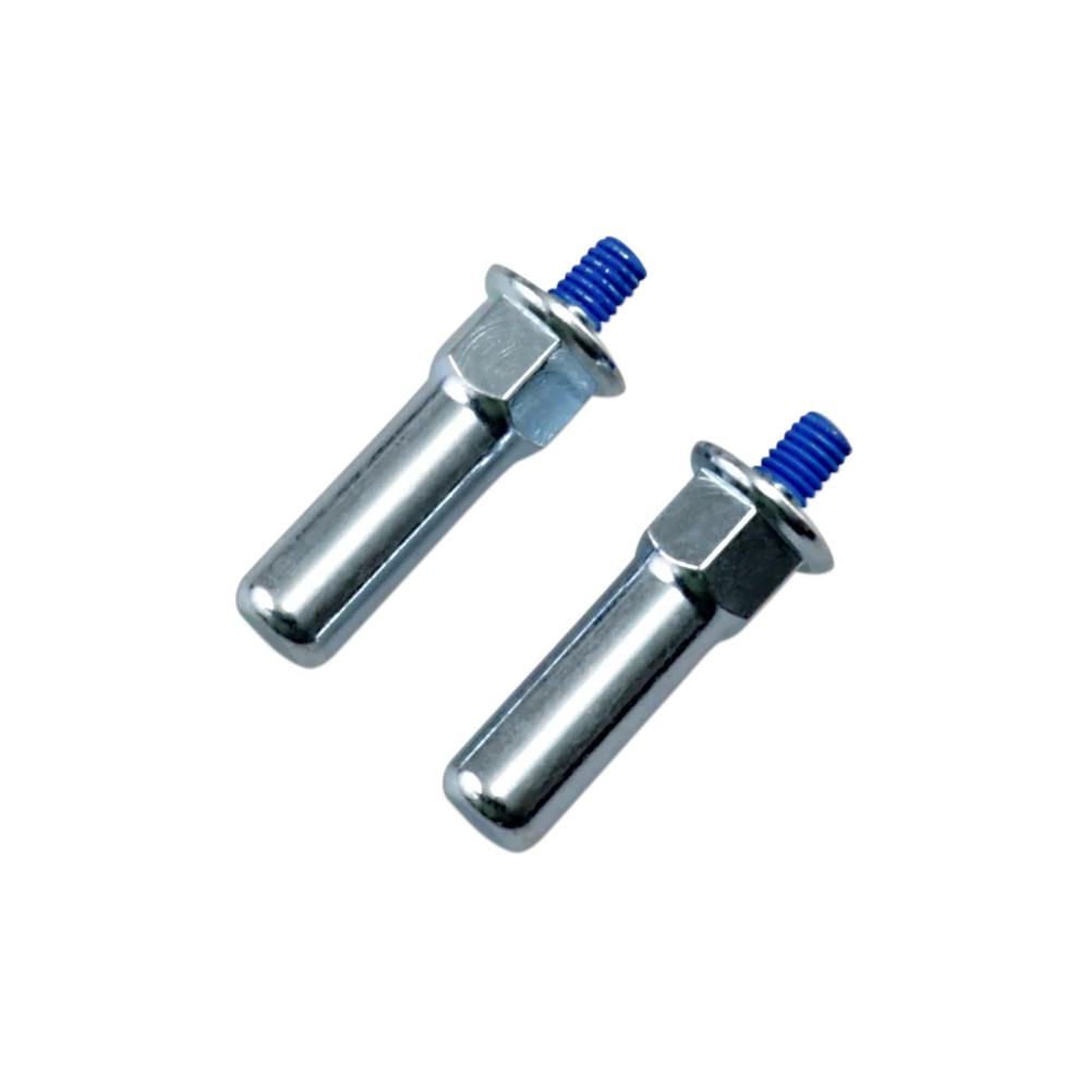 Pasadores para estribos — 38 mm (1-1/2\"), azul, plateado