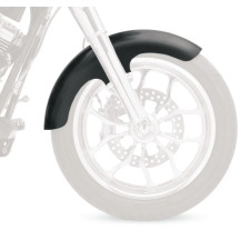 Tire Hugger Front Fender for Dresser — 21" wheel, 6-1/4" fender width, 33" contour, Black E-Coating