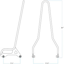 EXFIL Sissy Bars