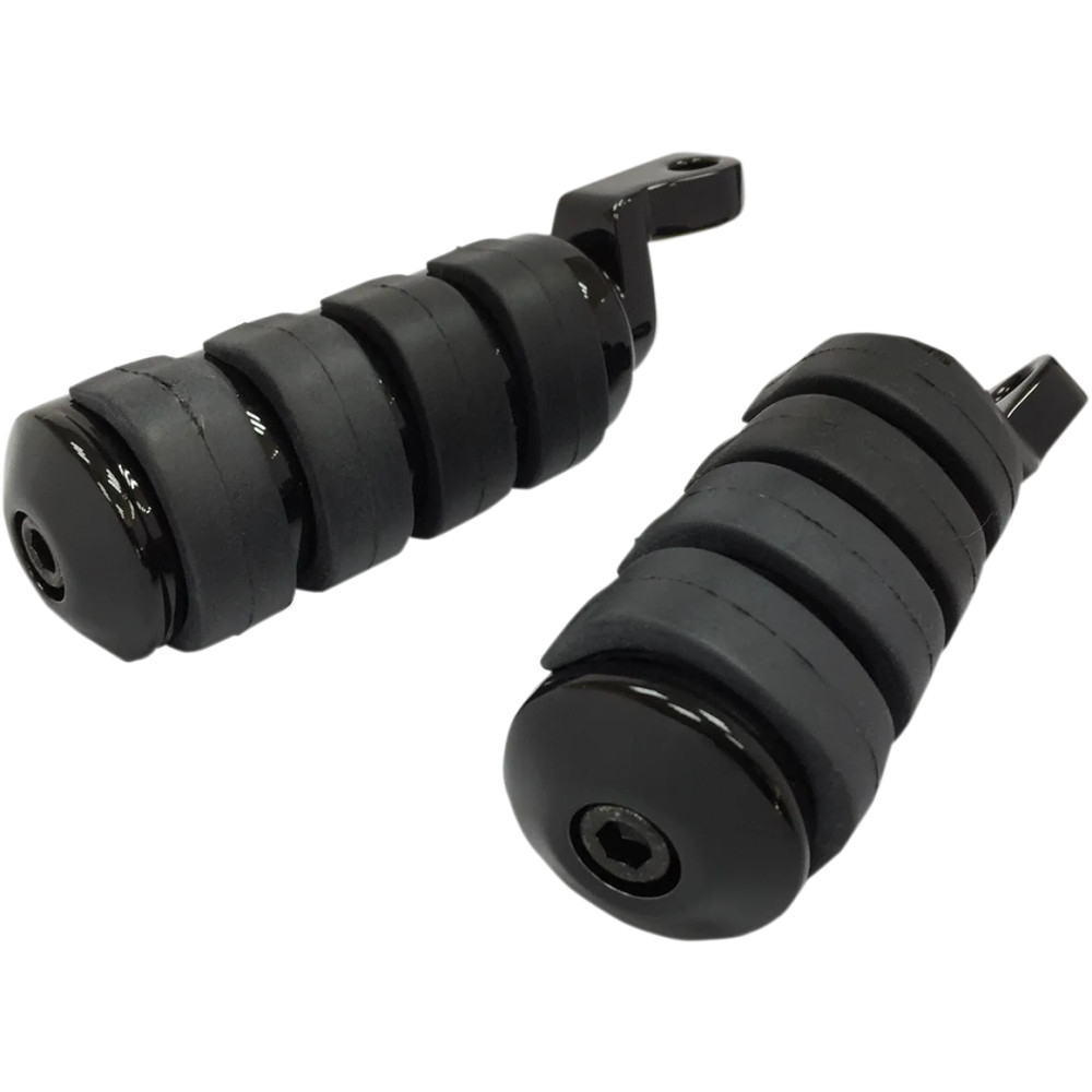 Footpegs — Large, Black