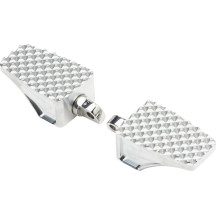 County Line Footpegs — 88.9 mm (3-1/2") length, front/rear mount, Pair